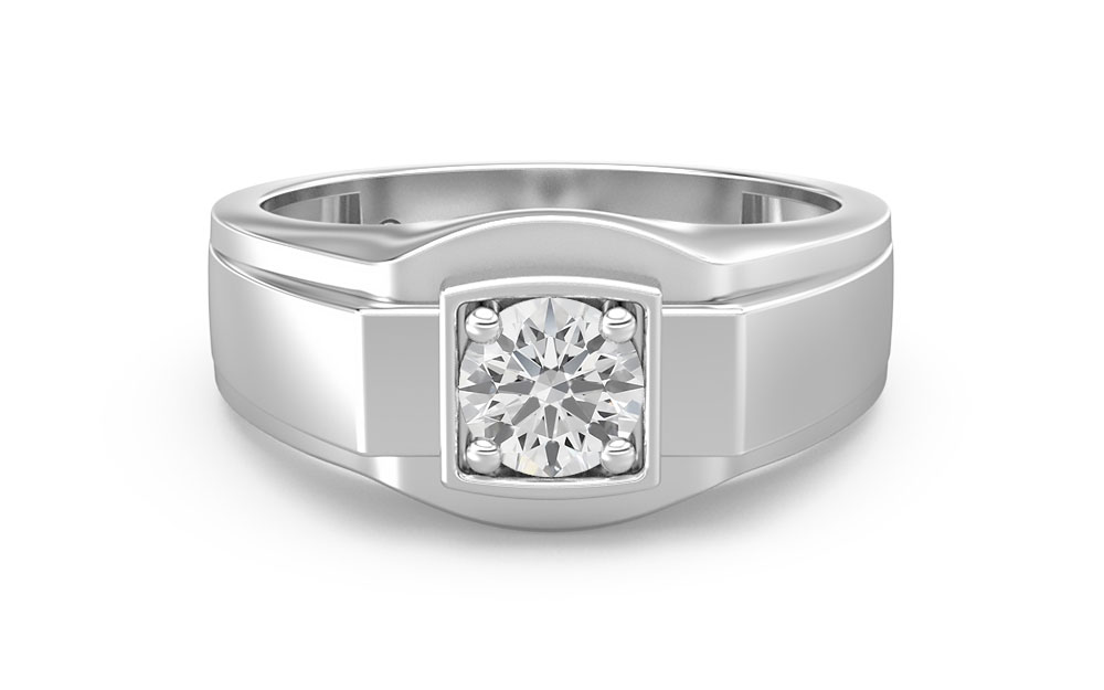 Statement Round Diamond Ring | DIANA Jewellery